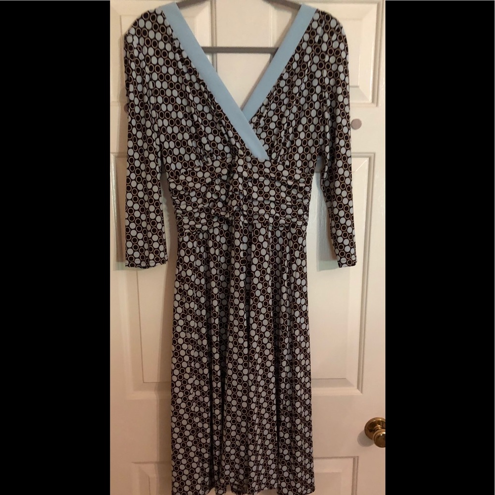Knit dress 3/4 sleeves